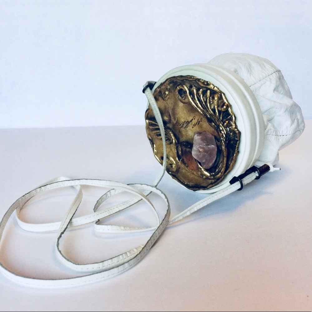 Vintage Signed Copa Collection Bag w LG Amethyst